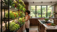 Your Kitchen Wants to Be a Jungle: Hydroponics and the Maximalist Gardening Movement