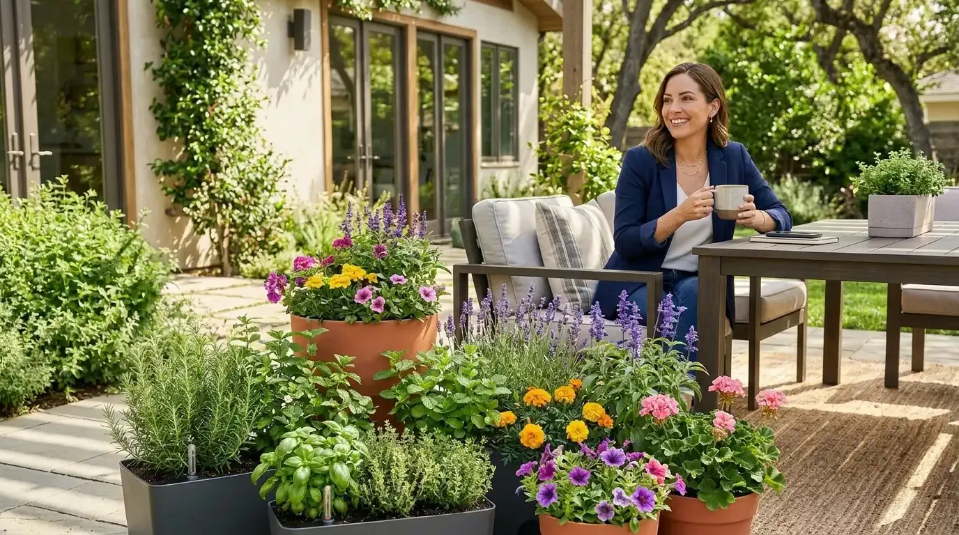 7 Simple Gardening Tips for Busy People