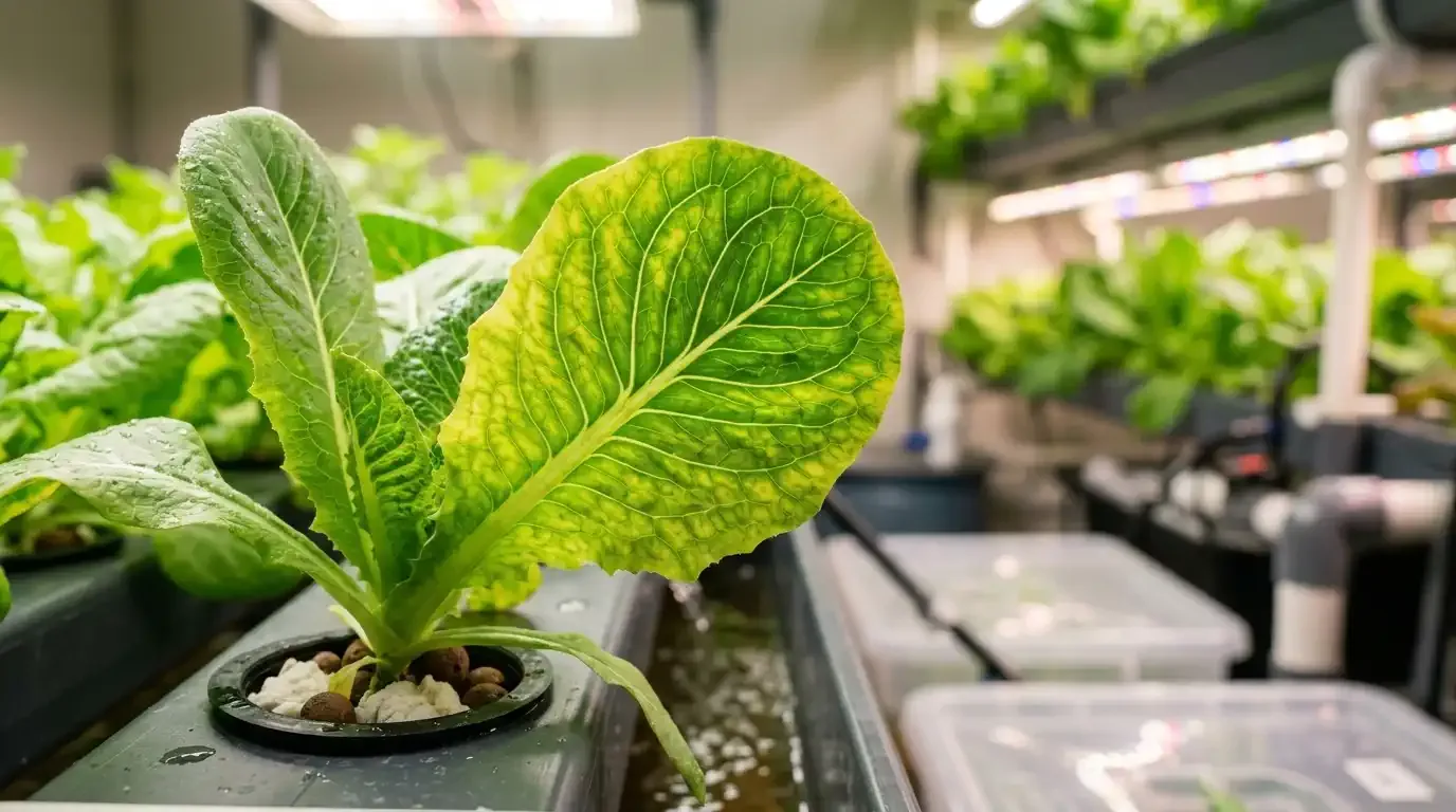 Hydroponic Nutrient Deficiency Chart: Diagnosing Yellow Leaves