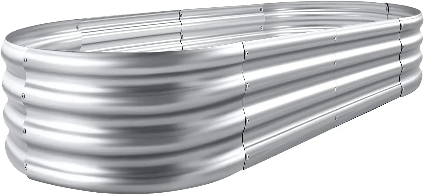 Galvanized Raised Garden Bed Kit and Planter
