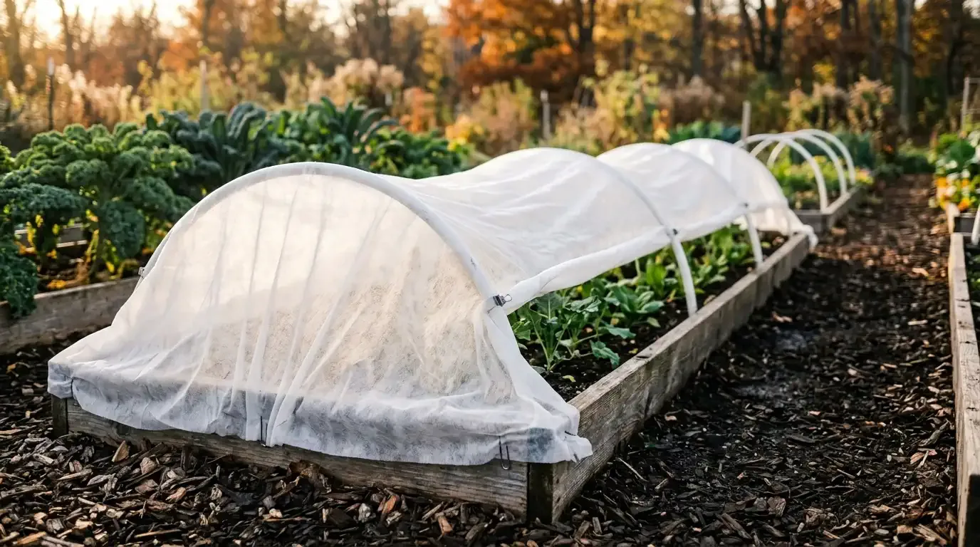 How to Use Row Covers and Frost Cloths Effectively
