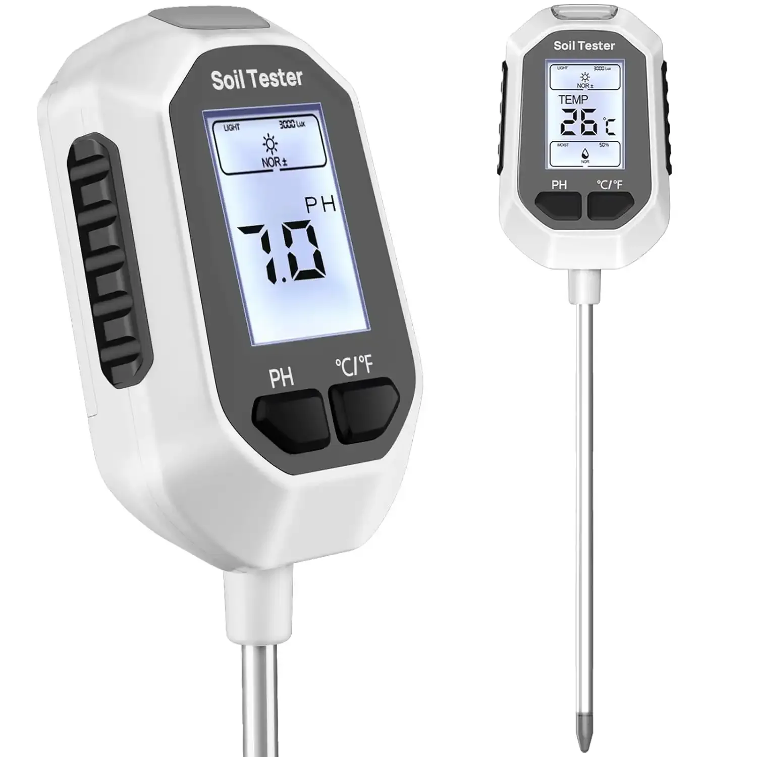 4-in-1 Soil Moisture, pH, Temperature and Light Tester