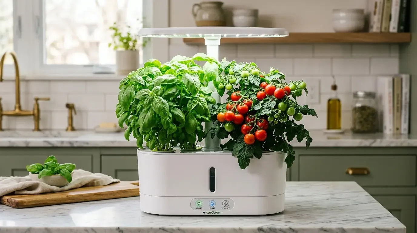 AeroGarden vs. Click & Grow: Which is Best for Tiny Kitchens?
