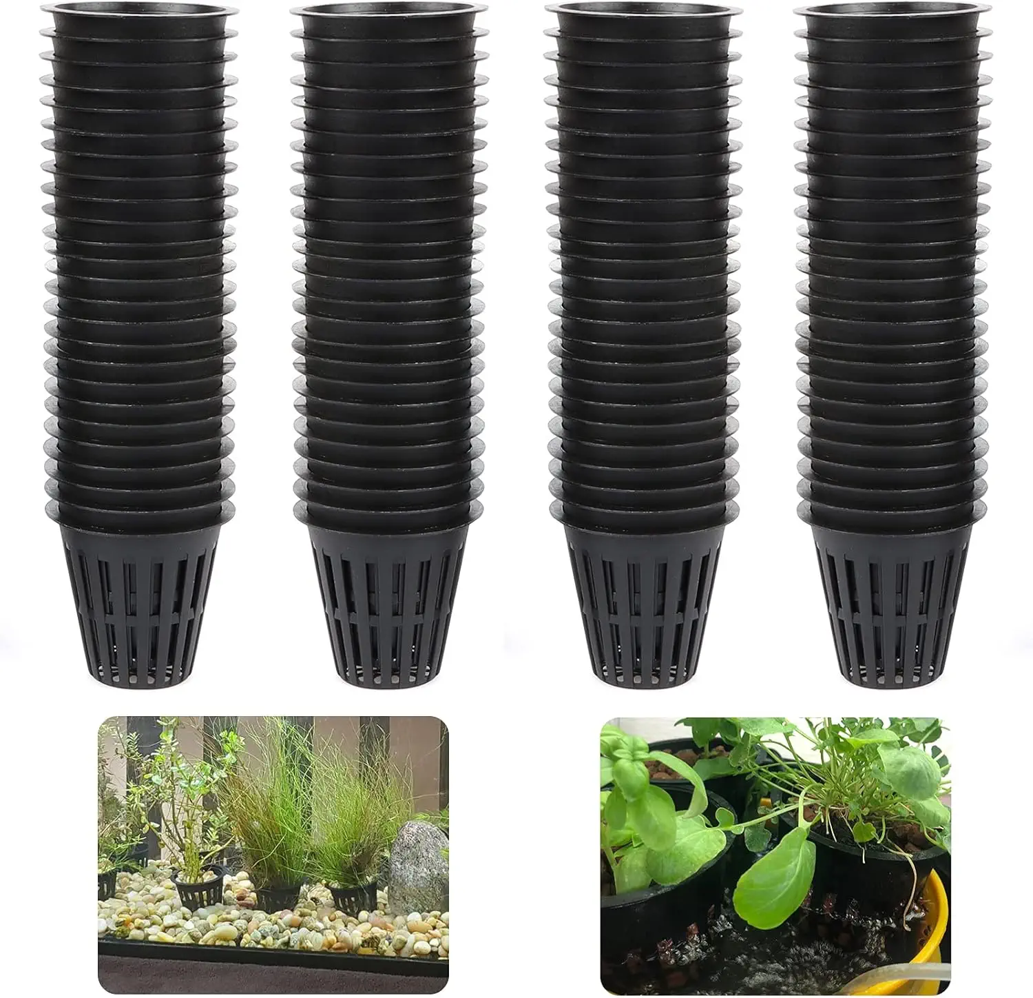 2 Inch Garden Slotted Mesh Net Cups