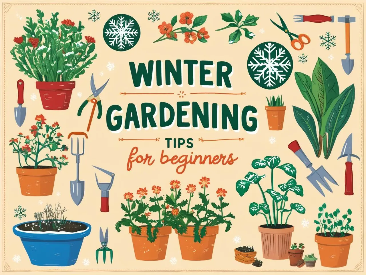 Winter Gardening Tips for Beginners: Your Complete Guide to Thriving Gardens in Cold Months