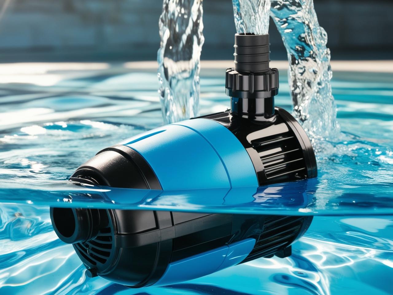 Submersible Water Pump in Water